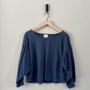 Anthropologie Relaxed Long-Sleeved Tee